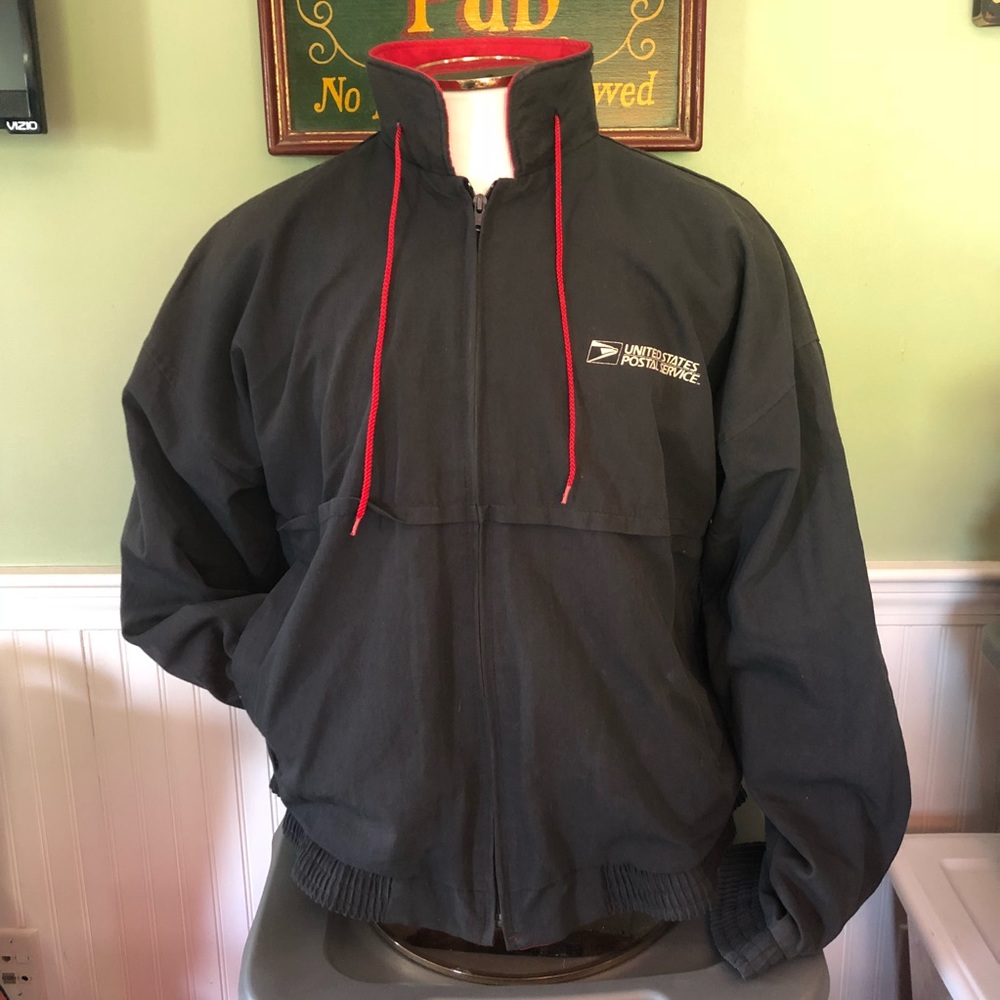 Vintage US Postal Service Full Zip Uniform Jacket